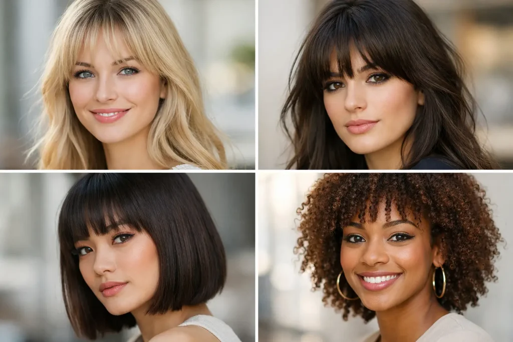 10 Best Fringe Styles for Your Face Shape