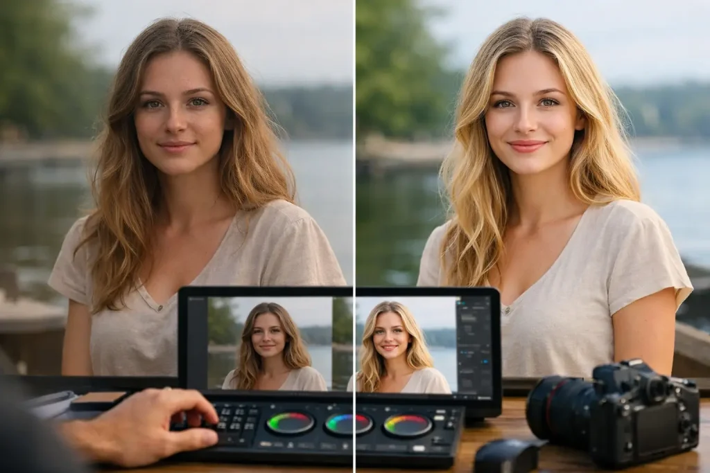 Before After Colour Correction: What Changes?