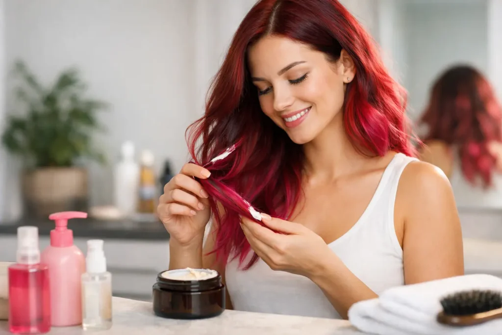 How to Maintain Vivid Colour Between Salon Visits